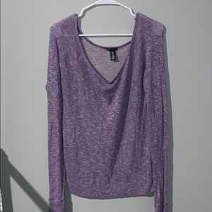 Purple sweater